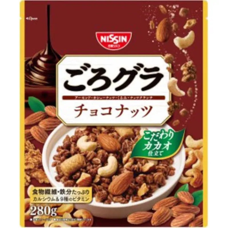 Nissin Cisco Choco Nut Granola 280g