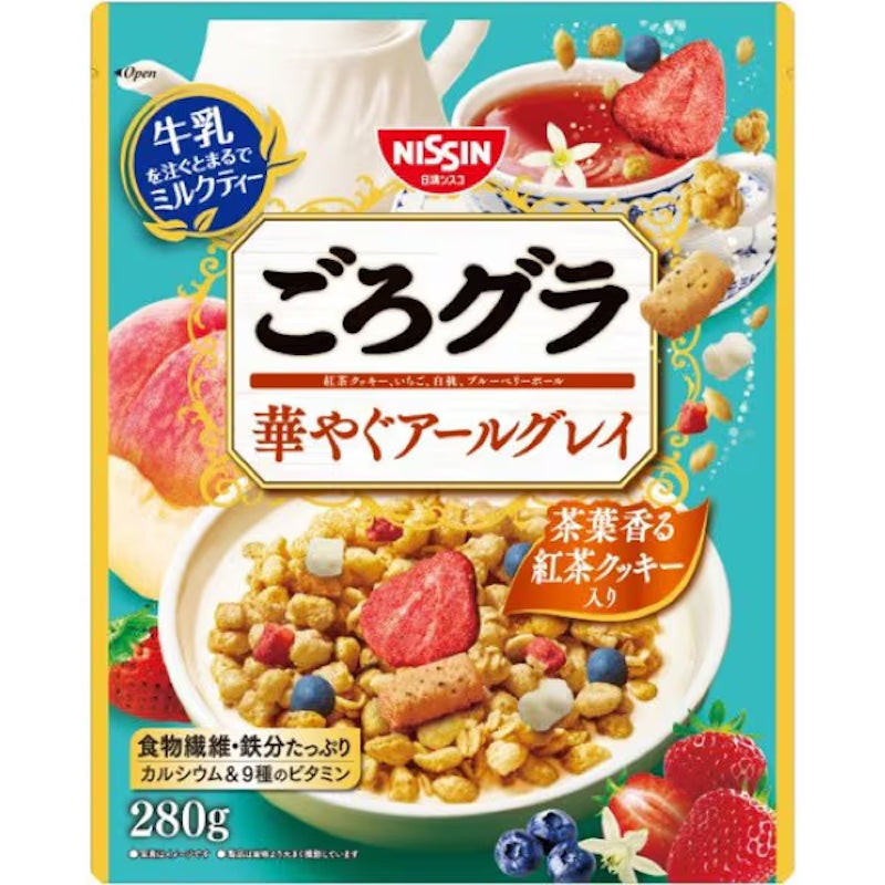 日清思高伯爵茶格兰诺拉麦片280克
