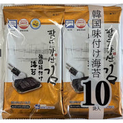 OrionJako Korean Seasoned Nori 10 Packs