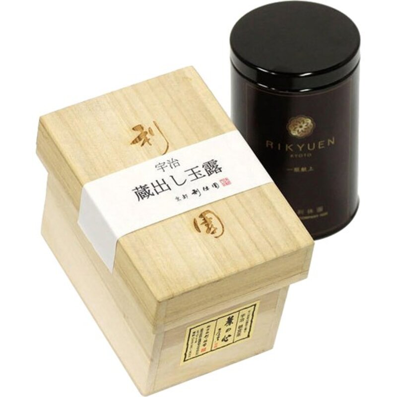 京都六宮園宇治玉露 100g 木盒裝 (KS-03) [宇治茶玉露木盒禮物]