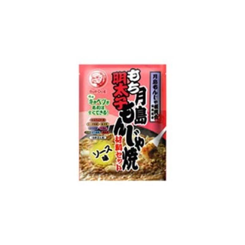 Bulldog Sauce Tsukishima Mochi Mentaiko Monjayaki Sauce Flavor 106g [Monjayaki Ingredients Set]