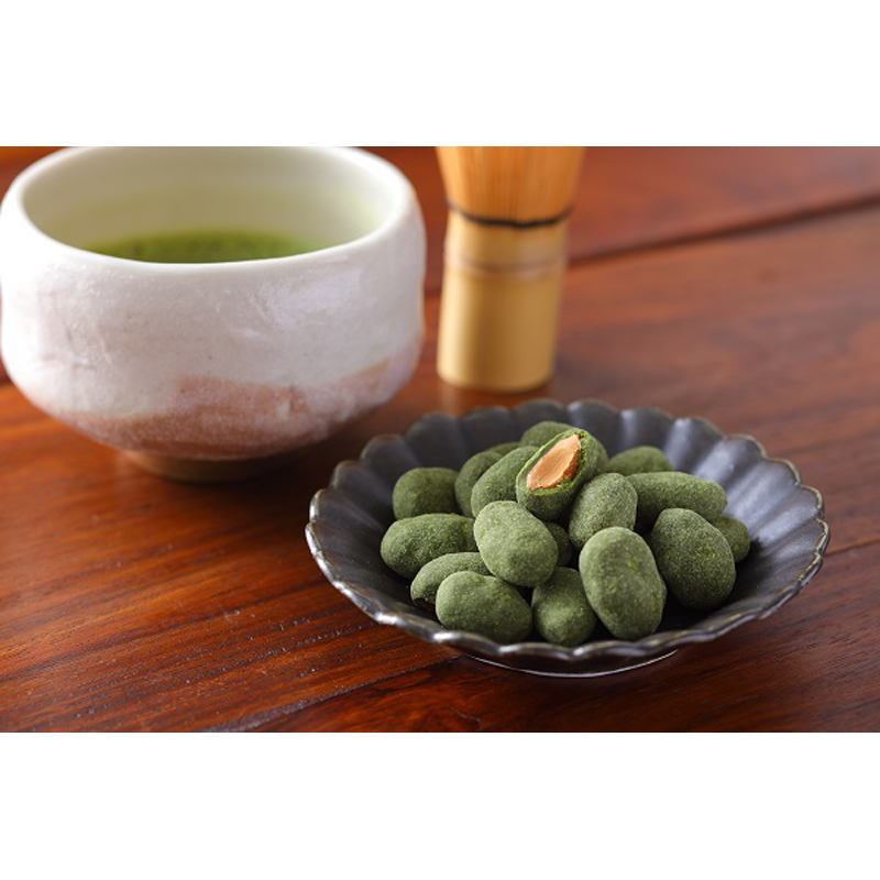 Uji Matcha Almond and Hojicha Almond 2-pack set