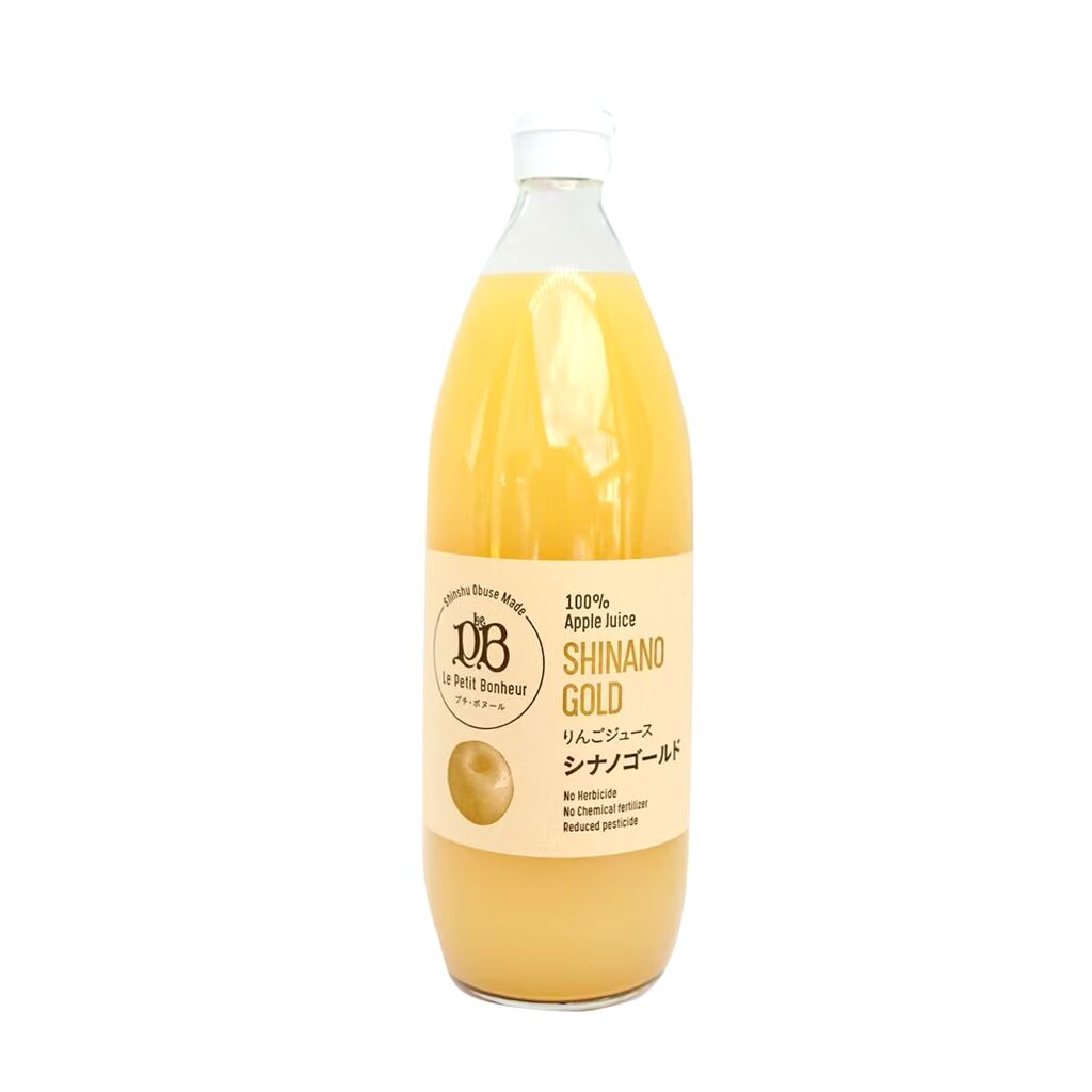 Shinano Gold Apple Juice 1L - Kawakami Farm,Nagano