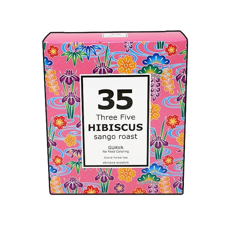 35Hibiscus Tea guava flavor tetra bag 5pcs