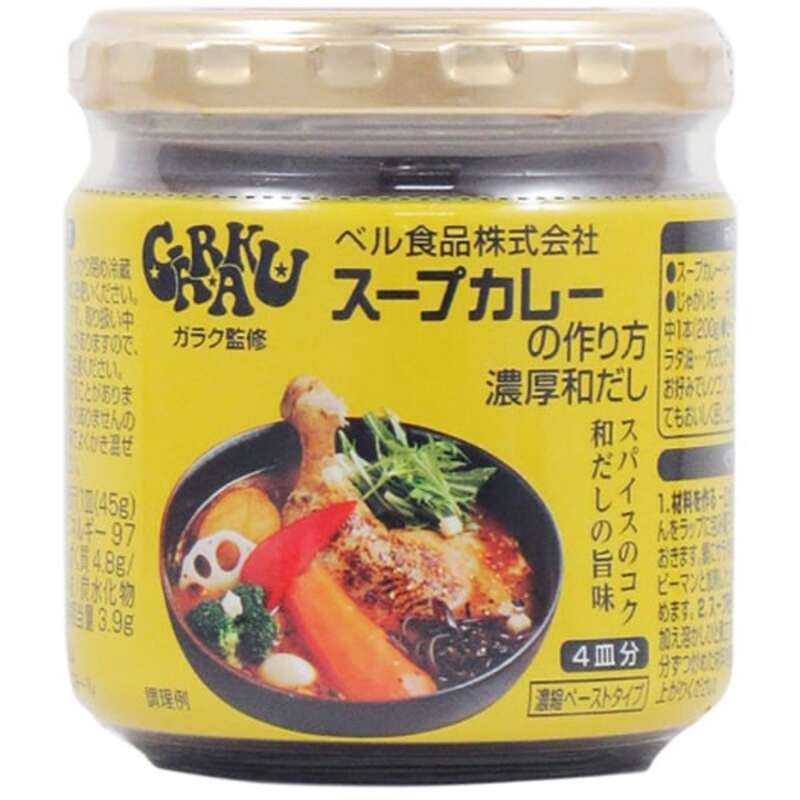 Bell Foods Garak Soup Curry How to Make Rich Japanese Dashi 180g