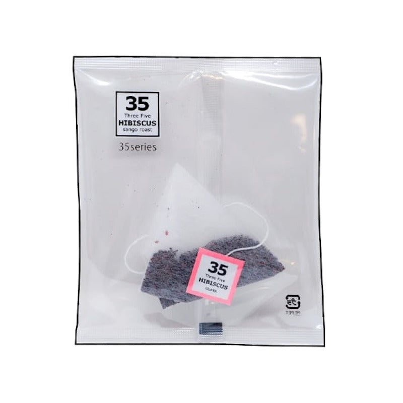 35Hibiscus Tea non-flavor tetra bag 5pcs