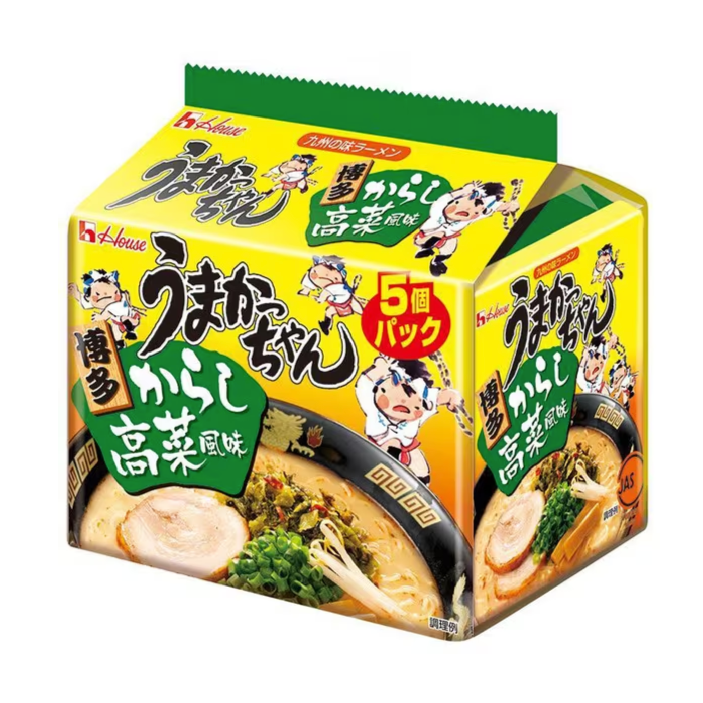 烏瑪卡禪<hakata mustard takana flavor>93 克 x 5 包</hakata>