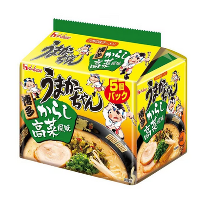 Umakacchan <Hakata Mustard Takana Flavor> 93g x 5 pack