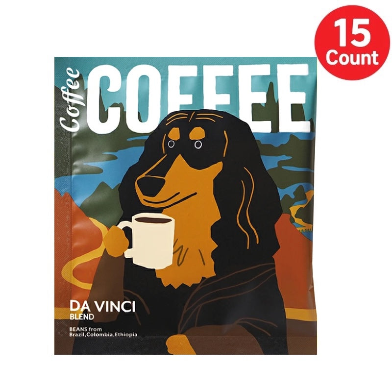 Art Museum Drip Coffee Da Vinci Blend 15 Count