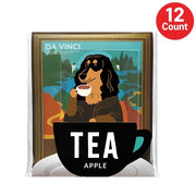Art Museum Tea Bag Dachshund Apple 12 Count