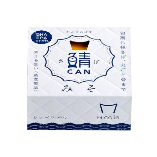 Obama seafood additive-free canned mackerel simmered in miso