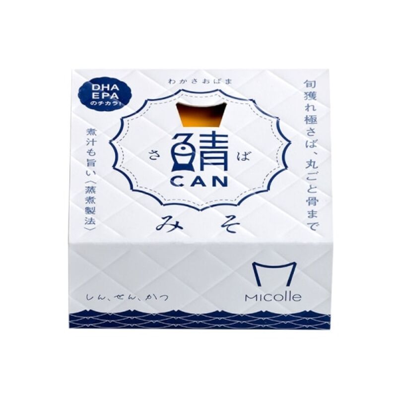 小浜海鲜 无添加味噌炖鲭鱼罐头