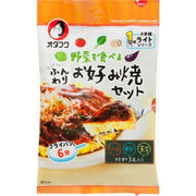 多福醬蔬菜鬆軟大阪燒套餐 1個