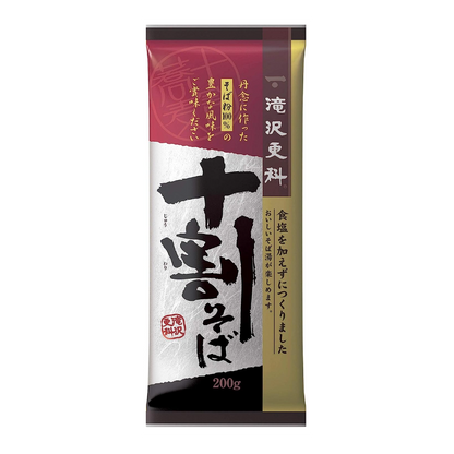 瀧澤更科 瀧澤食品 十張蕎麥麵 200g