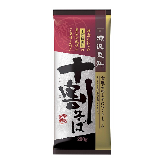 瀧澤更科 瀧澤食品 十張蕎麥麵 200g