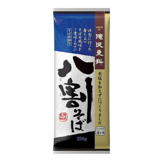 瀧澤更科 瀧澤食品 80% 蕎麥麵 250g