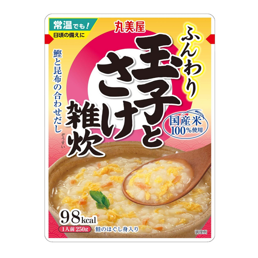 Marumiya Fluffy Egg Egg and Salmon Zosui 250g