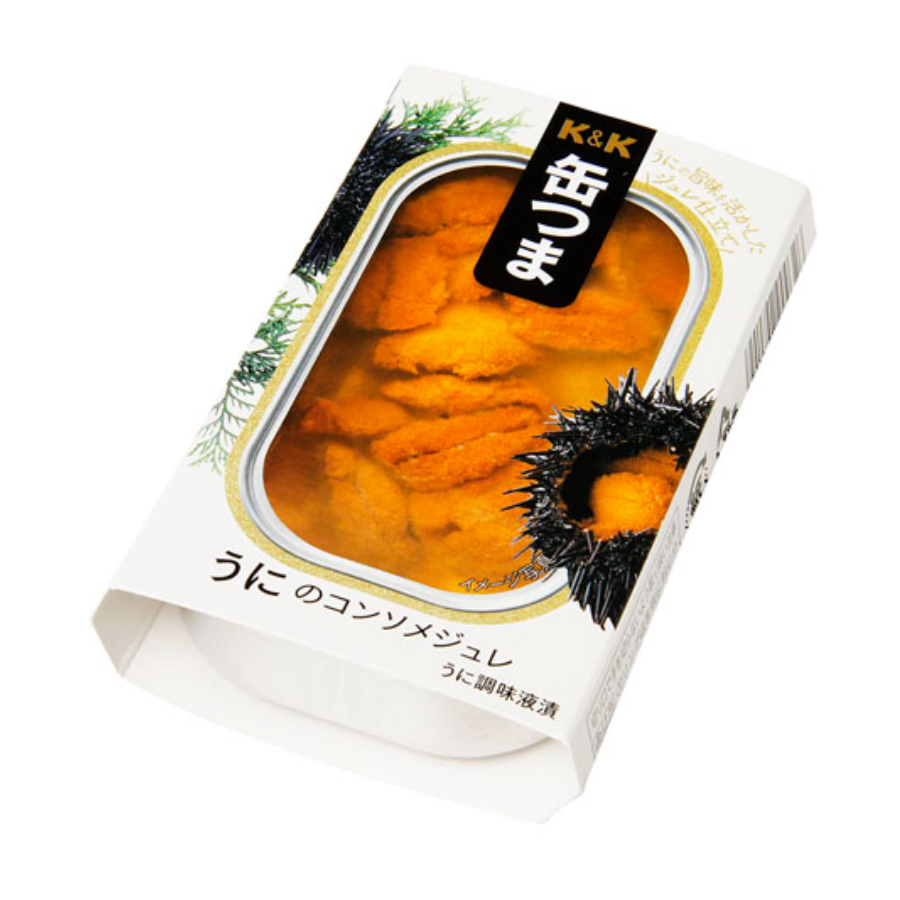 K&K Canned Tsuma Sea urchin consomme jelly 70g