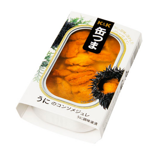 K&K Canned Tsuma Sea urchin consomme jelly 70g