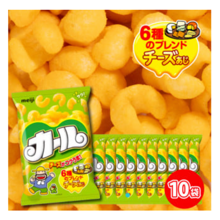 Meiji meiji curl cheese flavor 64g