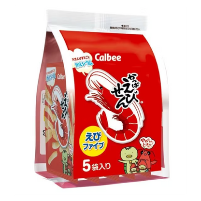 Calbee Calbee Kappa Ebisen Shrimp Five 26g x 5 bags