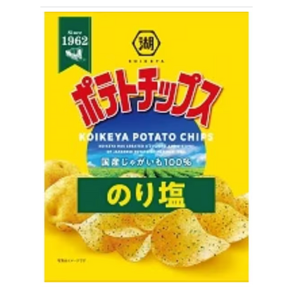 Koikeya Potato Chips Seaweed Salt 60g