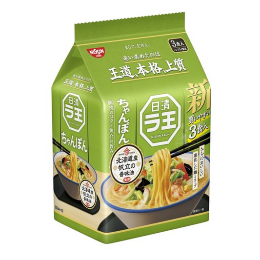 Nissin Raoh Champon 3 meal pack