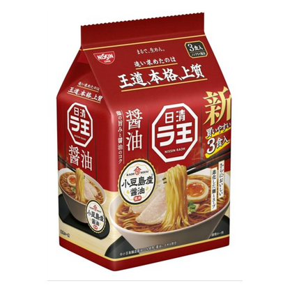 Nissin Rao Soy Sauce 3 Meal Pack