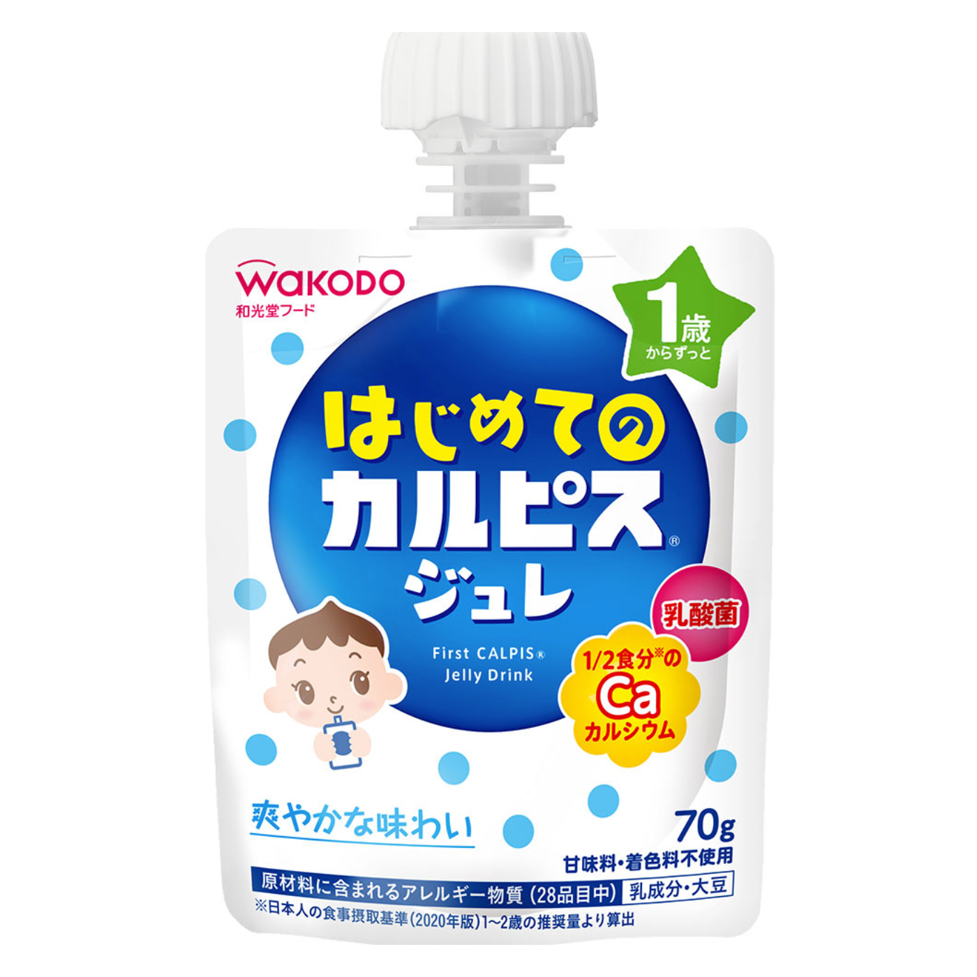 Wakodo First time Calpis jelly 70g