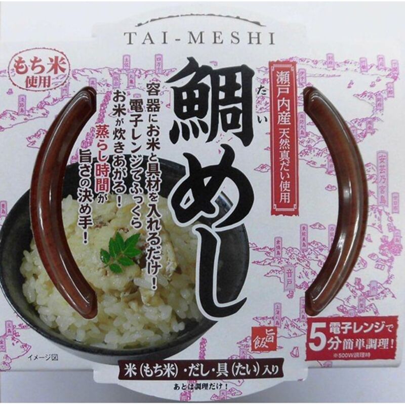 Hokuyo Honda Foods Easy cooking in the microwave Taimeshi