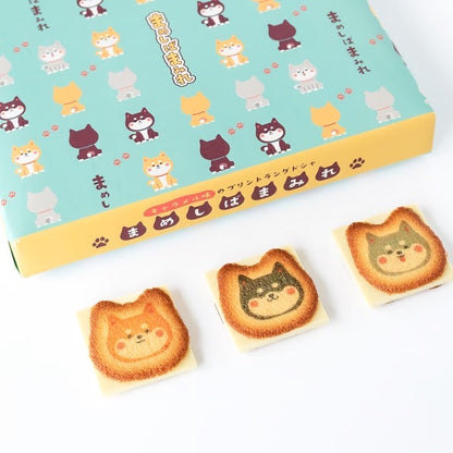 Mameshiba Mamire 8 pieces caramel flavor Langue de chat