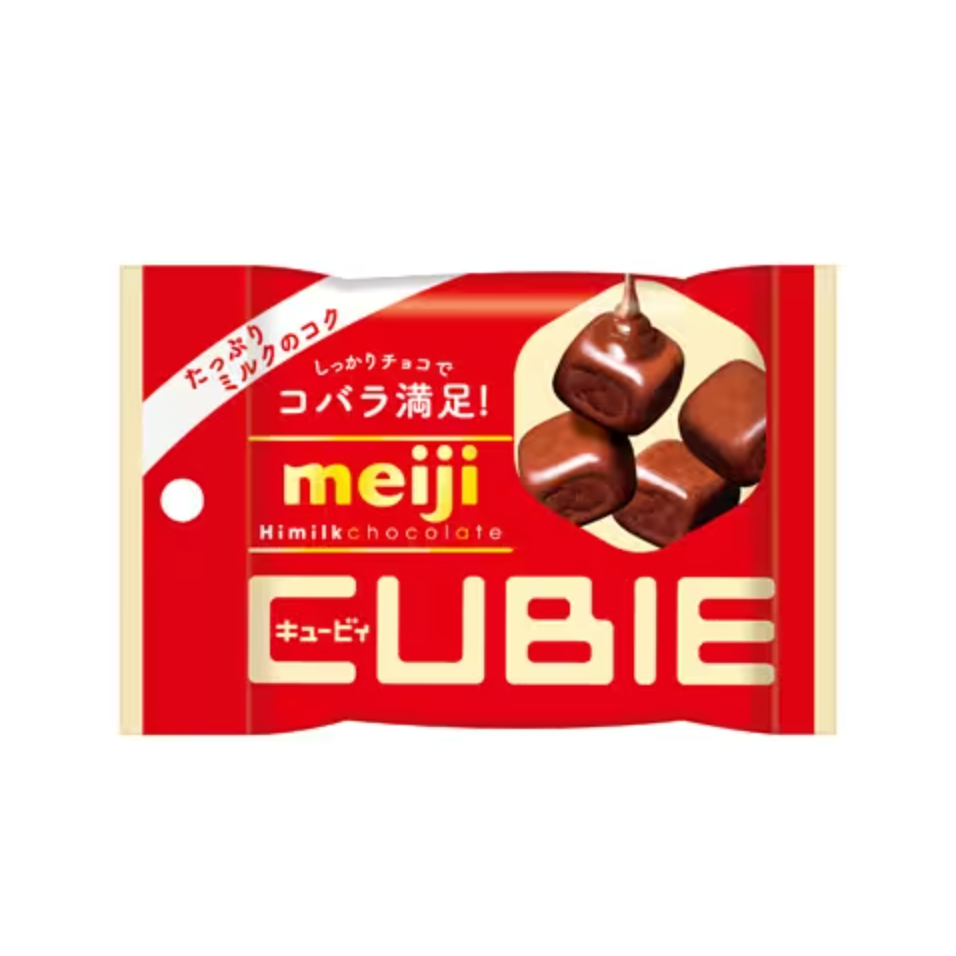 明治 高牛奶巧克力 CUBIE 42g