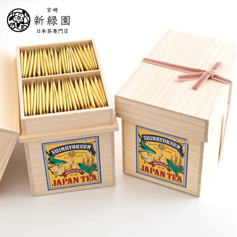 真綠園煎茶茶包木盒裝 3g x 100p
