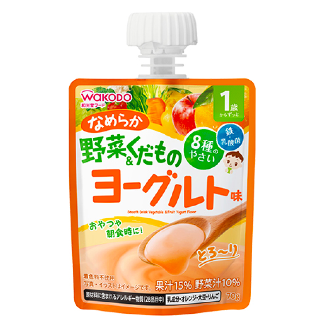 Wakodo 和光堂 My Juledink 1岁以上武士蔬菜米酸奶口味 70g