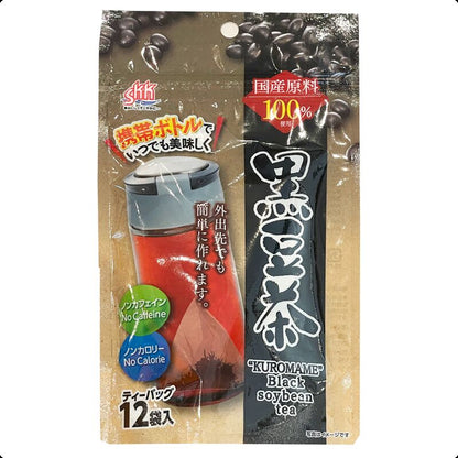 [SANEI KOSAN] Roasted Black Soybean Tea - 12 Bags