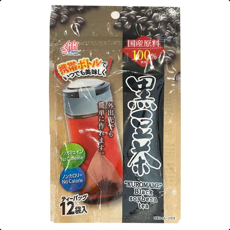 [SANEI KOSAN] Roasted Black Soybean Tea - 12 Bags