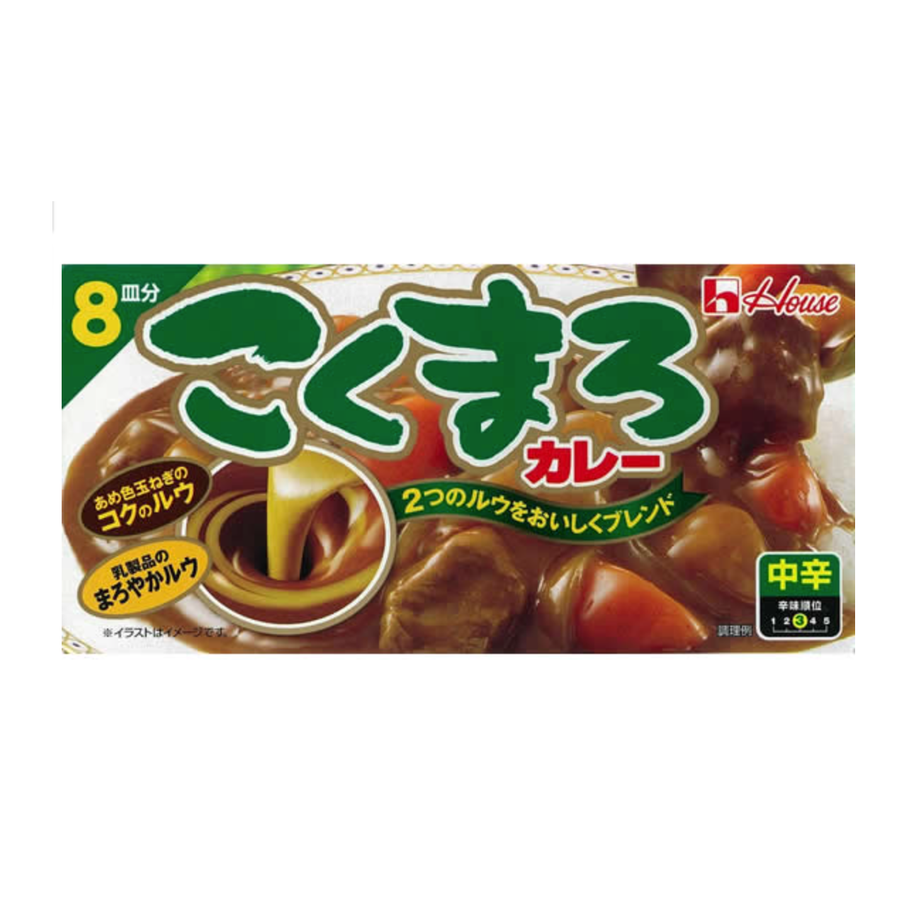 Kokumaro curry <medium spicy> 140g x 3 pieces