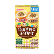 Wakodo 绿黄色蔬菜串/Okaka 2.2gx 6包