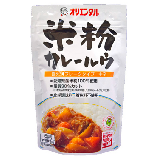 Oriental rice flour curry roux