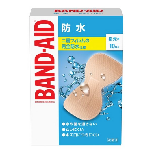 Band-aid waterproof fingertips 10 pieces