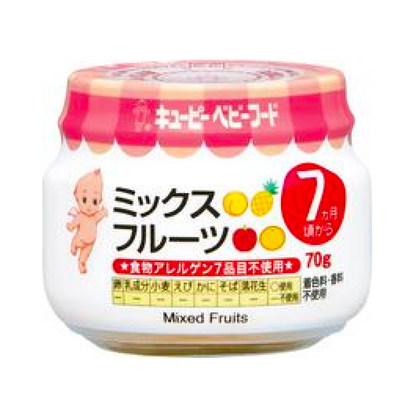 kewpie Baby food mix fruit 70g 1 bottle