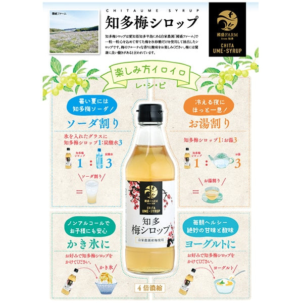 Kunizakari Farm Plum Syrup 420g