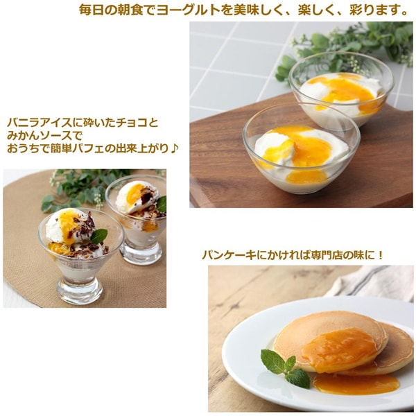Nissei Mandarin Orange Fruit Sauce 150g