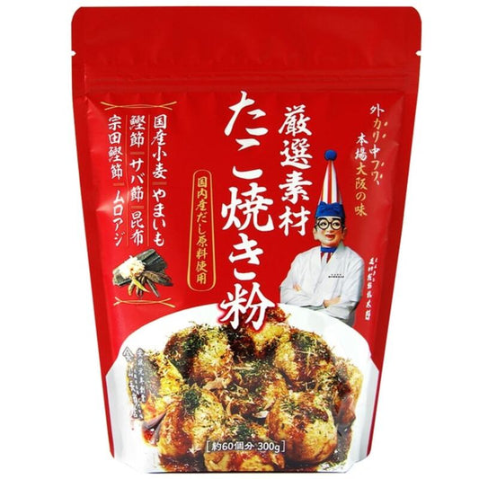 Taro Foods Kuidaore Taro's Domestic Wheat Takoyaki Flour 300g