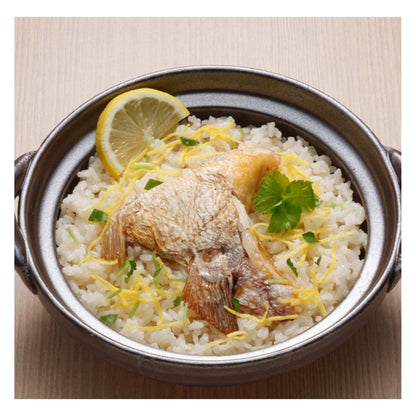 Sea bream rice base  For 2 people