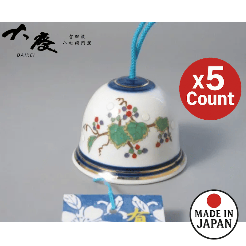有田風鈴葡萄盒裝5顆