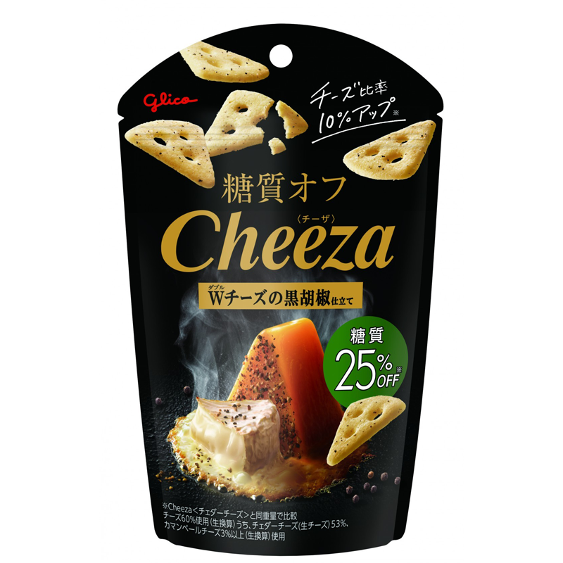 Glico 低碳水化合物奶酪<double cheese with black pepper>36克</double>