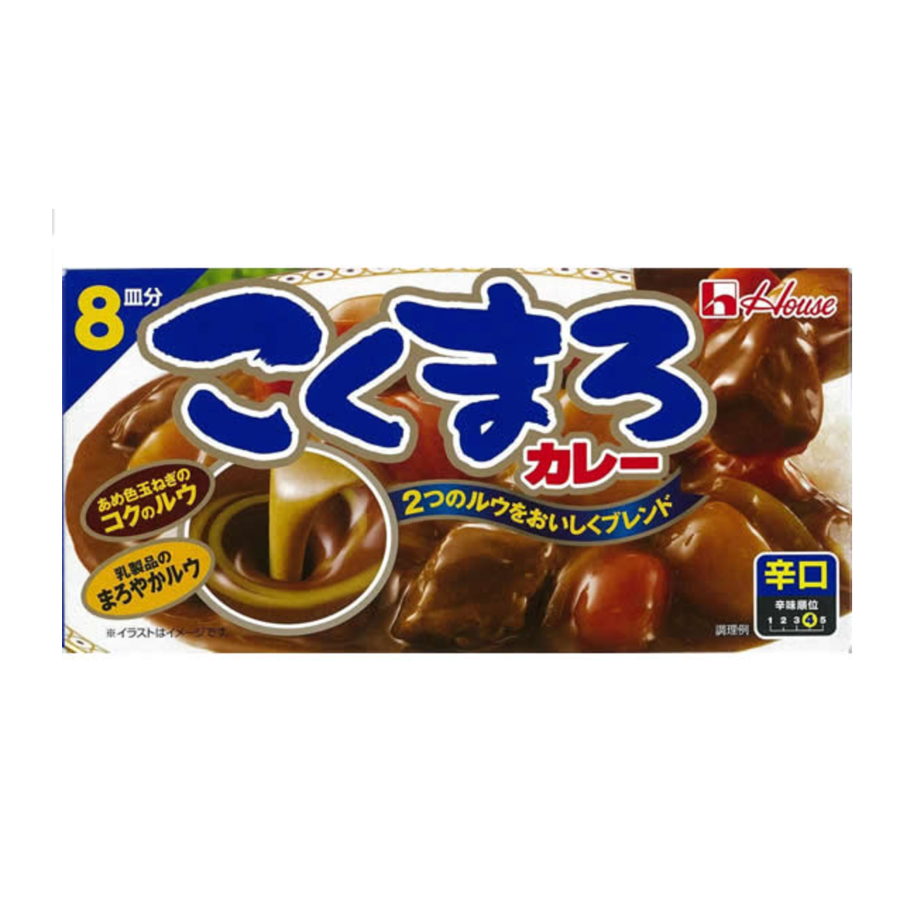 Kokumaro curry <spicy> 140g x 6 pieces