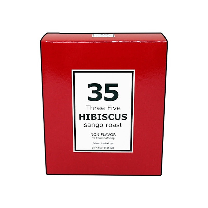 35Hibiscus Tea non-flavor tetra bag 5pcs