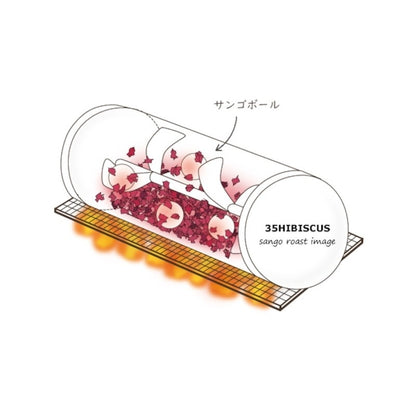 35Hibiscus Tea non-flavor tetra bag 5pcs
